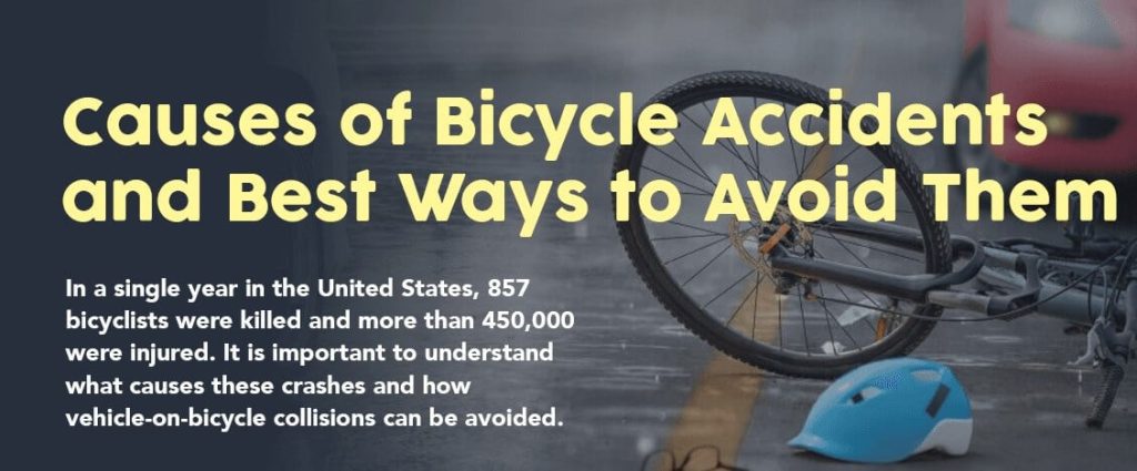 Causes of Bicycle Accidents Header Image