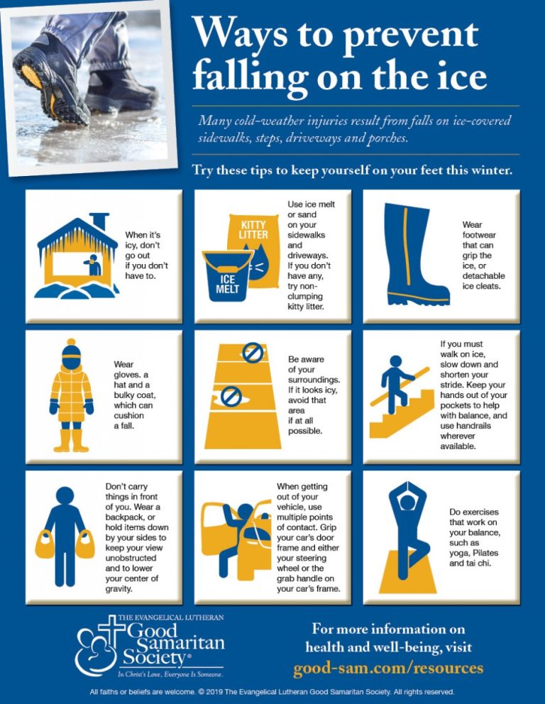 How To Prevent Slips And Falls On Ice?