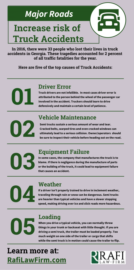 Rafi Law Truck Accident Infographic 1