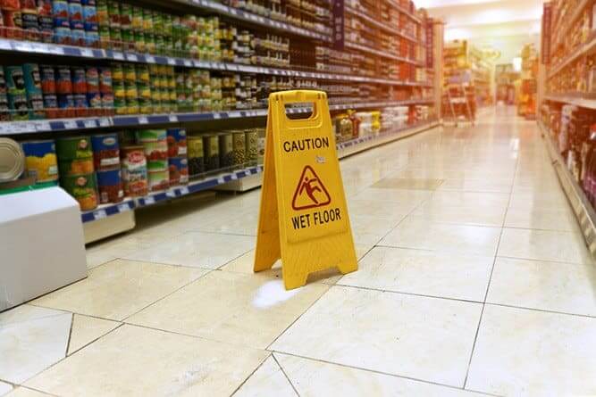 before store slip and fall accident opt