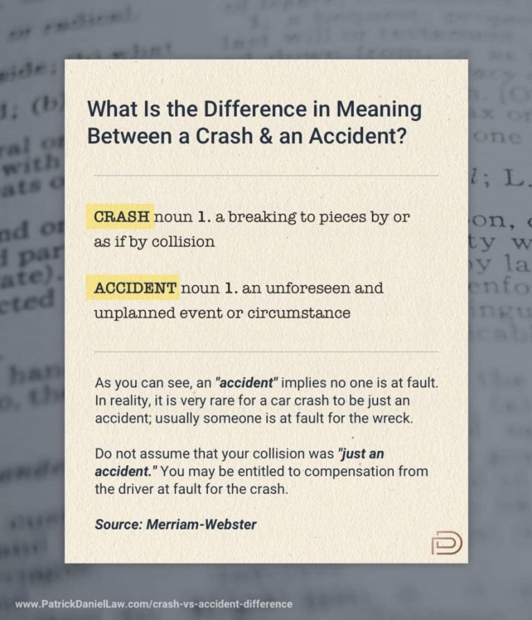 Car Accident Vs Car Crash: What’s The Difference In 2023?