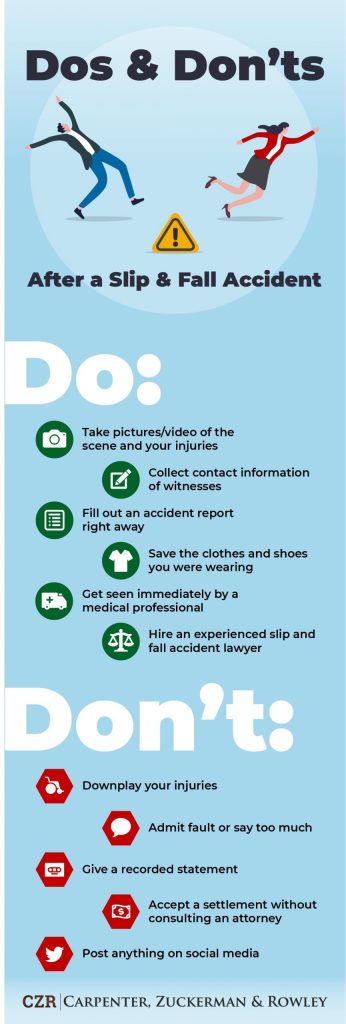 dos and donts slip and fall infographic scaled 1