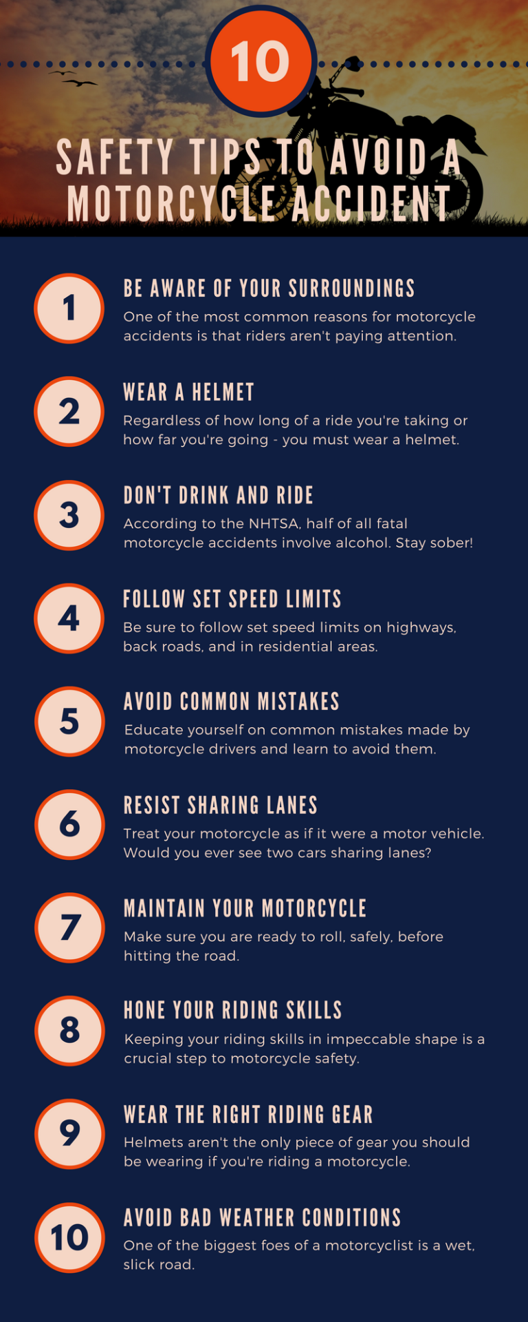 Essential Safety Tips For Preventing Motorcycle Accidents