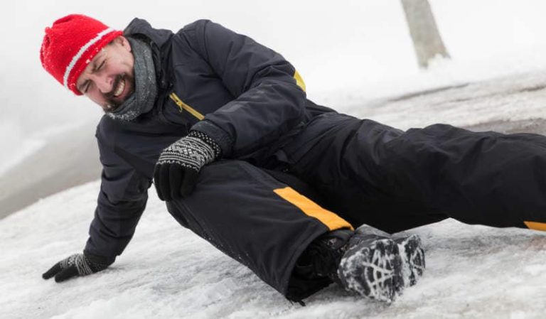 How To Not Slip Fall On Black Ice?