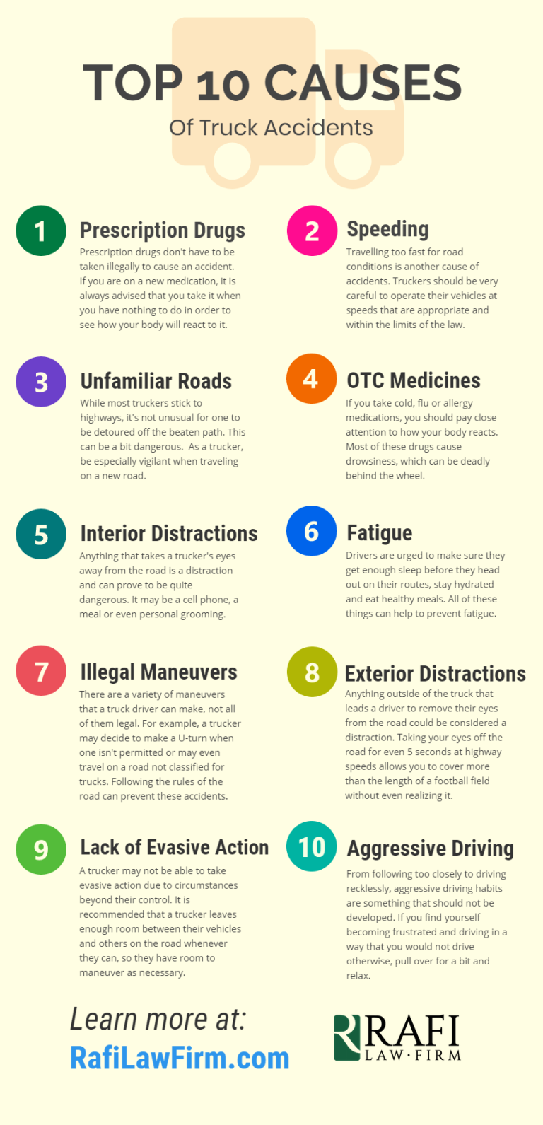 10 Common Causes Of Truck Accidents And How To Avoid Them